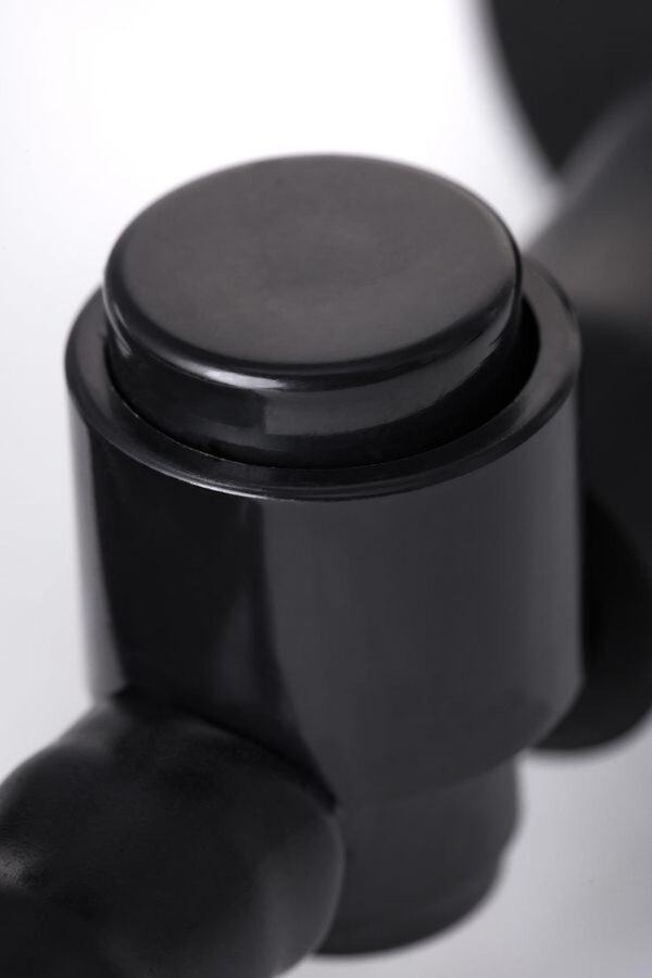 A TOYS, Penis Pump, PVC, Black, 23.5 cm 3 cock rings included - obrazek 11