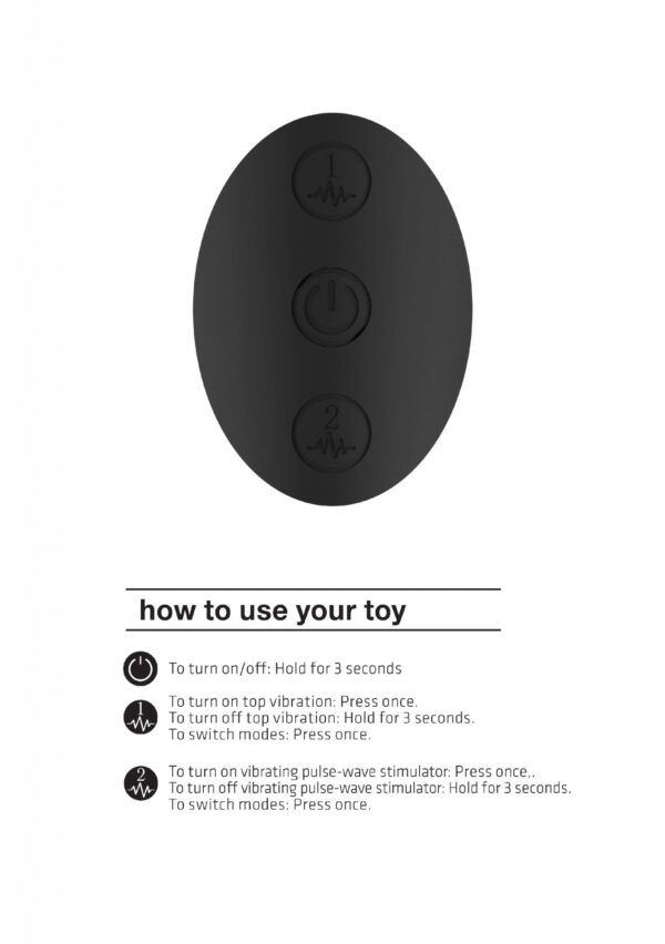 Enora   Wand & Vibrator   Black - obrazek 11