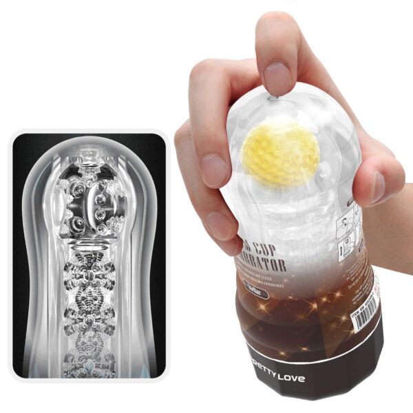 PRETTY LOVE   VACUUM CUP MASTURBATOR Stellar ABS TPR - obrazek 11