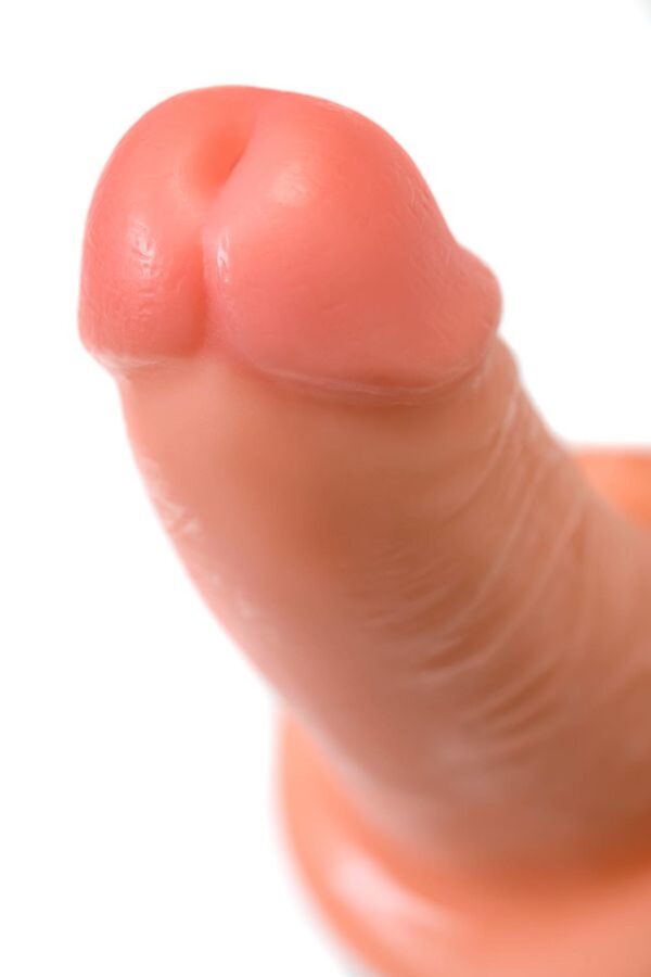 Realistic dildo Caliber 20/6 , PVC, flesh,  length 20cm, diameter 6cm - obrazek 12
