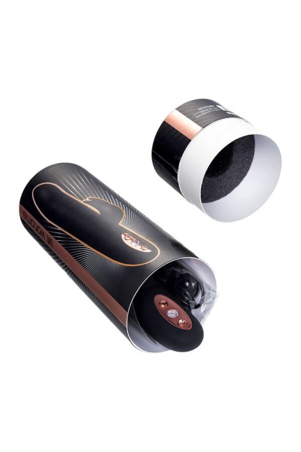 Unrealistic WANAME D SPLASH HAIL vibrator, silicone, black, 23.8 cm - obrazek 12