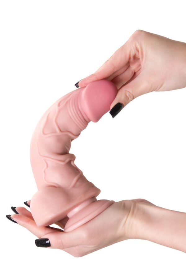 Dildo My babe by RealStick My Dainty, flesh,TPE, 20,5cm - obrazek 12