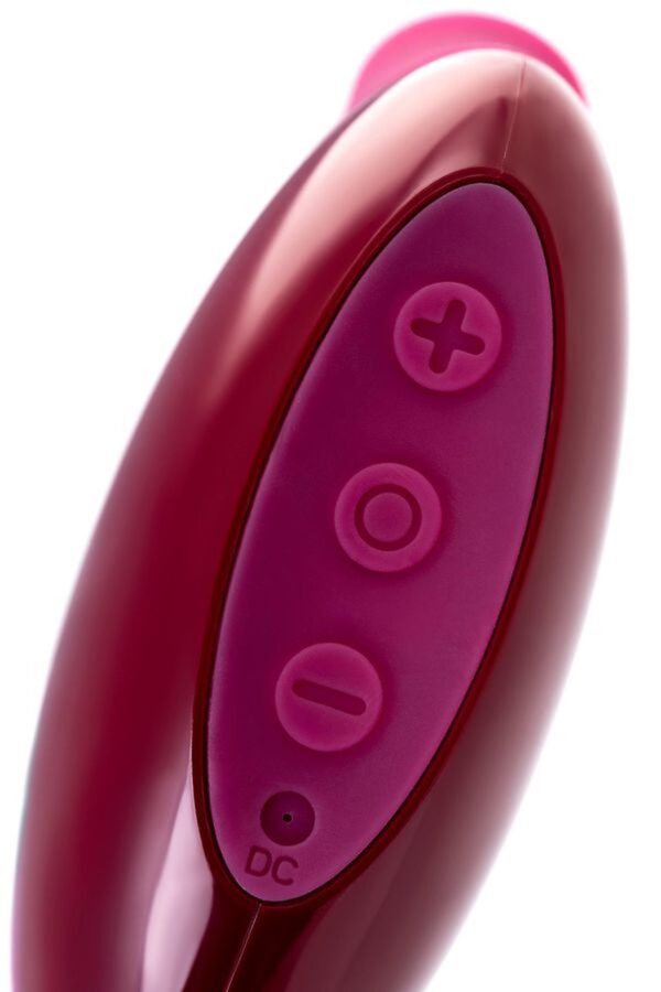 TOYFA A Toys Myrty Clitoral Vacuum Stimulator, burgundy, 9.8 cm - obrazek 12