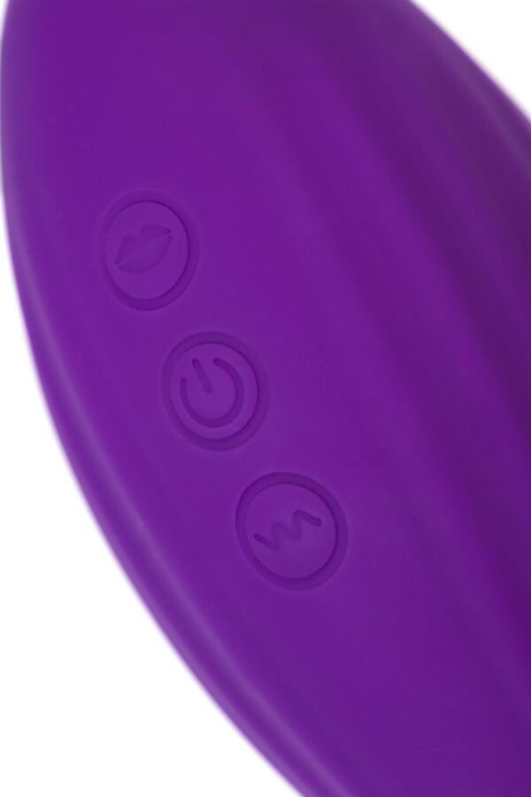 JOS Vacuum clitoris stimulator Ginny, silicone, purple, 31 cm - obrazek 12