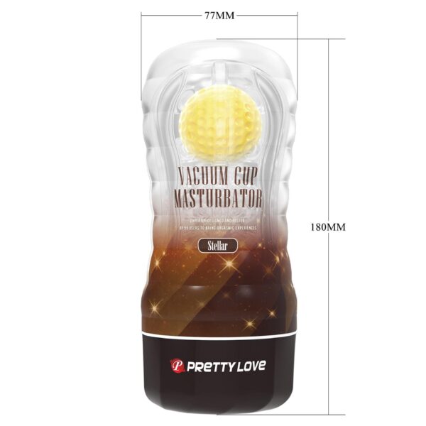PRETTY LOVE   VACUUM CUP MASTURBATOR Stellar ABS TPR - obrazek 13