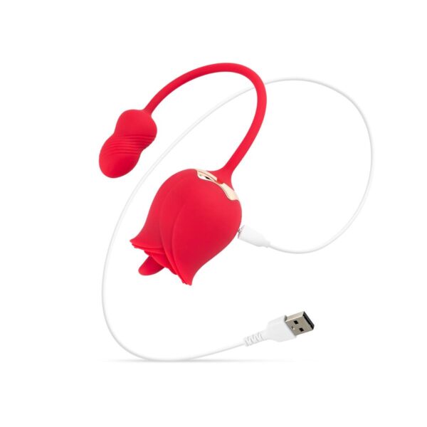 Teazers Rose Vibrator and Clitoris Stimulator - obrazek 13