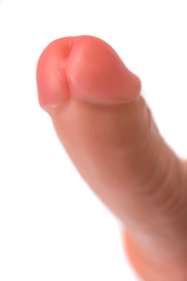 Realistic dildo Caliber 20/4 , PVC, flesh,  length 20cm, diameter 4cm - obrazek 13