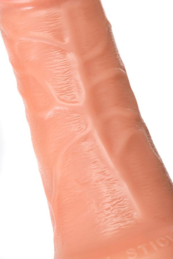 Realistic dildo Caliber 20/6 , PVC, flesh,  length 20cm, diameter 6cm - obrazek 13