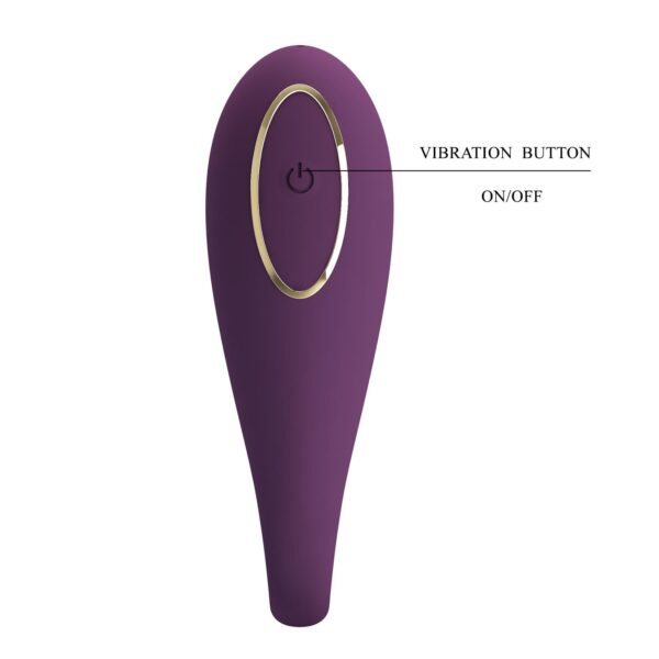 PRETTY LOVE   August, Mobile APP Long distance Control 12 vibration functions, ABS Silicone, USB rechargeable - obrazek 13