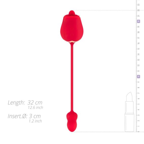 Teazers Rose Vibrator and Clitoris Stimulator - obrazek 14