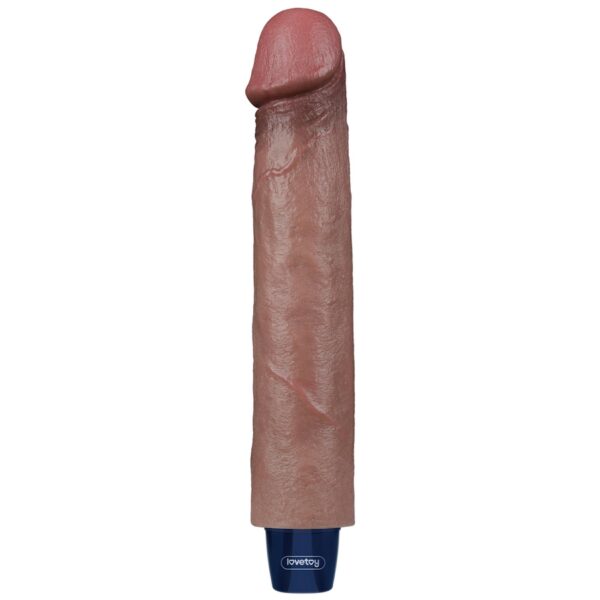 9 REAL SOFTEE Rechargeable Silicone Vibrating Dildo - obrazek 16