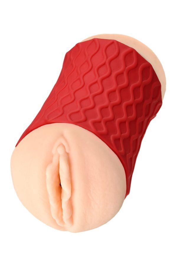 JOS NADIN, Masturbator double sided, TPR, fleshy, 14.5 cm - obrazek 2