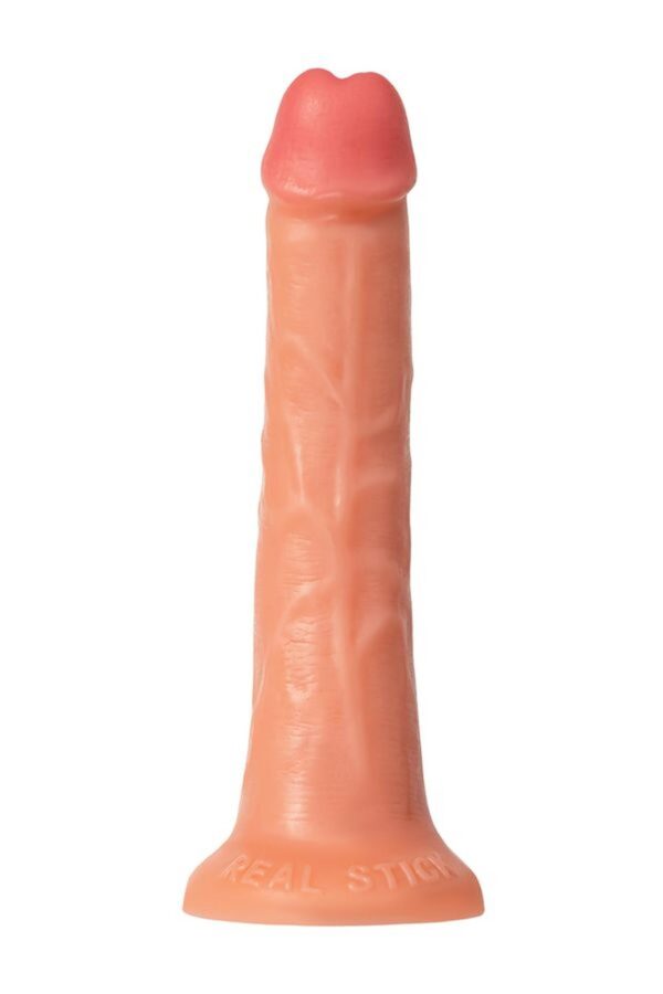 Realistic dildo Caliber 20/3 , PVC, flesh,  length 20cm, diameter 3cm - obrazek 2