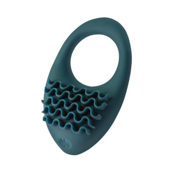 Rechargeable Vibro cockring Pure Passion Stellar Green - obrazek 2