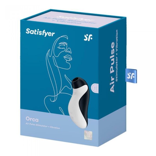 Orca Double Air Pulse Vibrator - obrazek 2