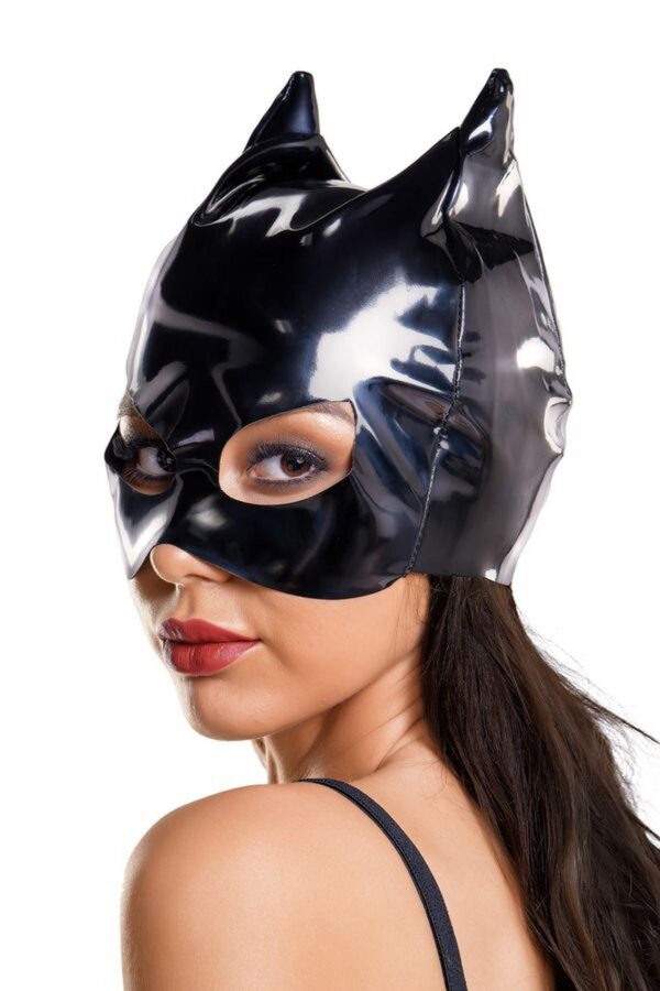 Glossy, Wetlook Cat Mask ANN   black OneSize - obrazek 2