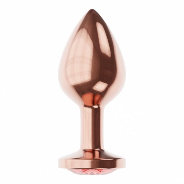 Plug Butt Plug Diamond Ruby Shine S Rose Gold - obrazek 2