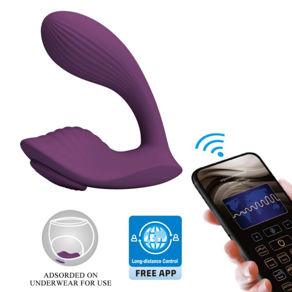 FRANZ, 10 vibration functions Mobile APP remote control - obrazek 2