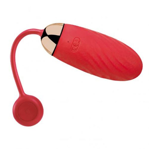 SVAKOM   Ella App Controlled Vibrating Egg   Red - obrazek 2