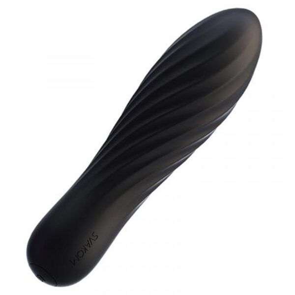 SVAKOM   Tulip Powerful Vibrator   Black - obrazek 2