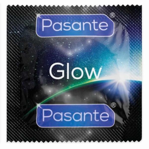 Glow effect condoms 12 pcs - obrazek 2