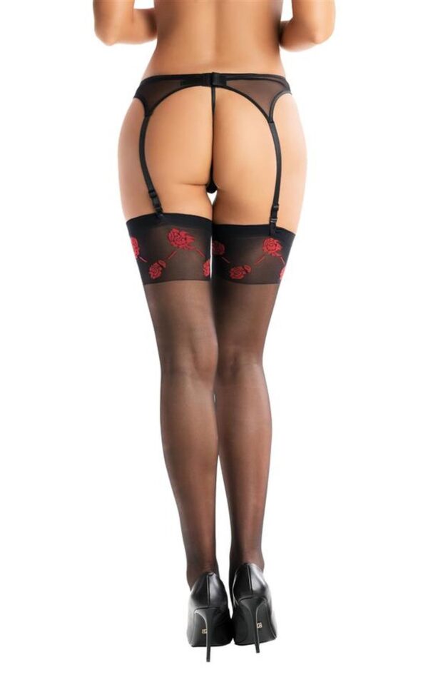 Stockings 5518   black 2 - obrazek 2
