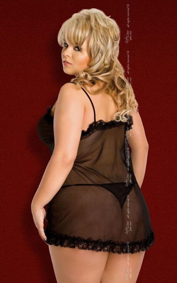 Kaya   Plus Size   black XL - obrazek 2