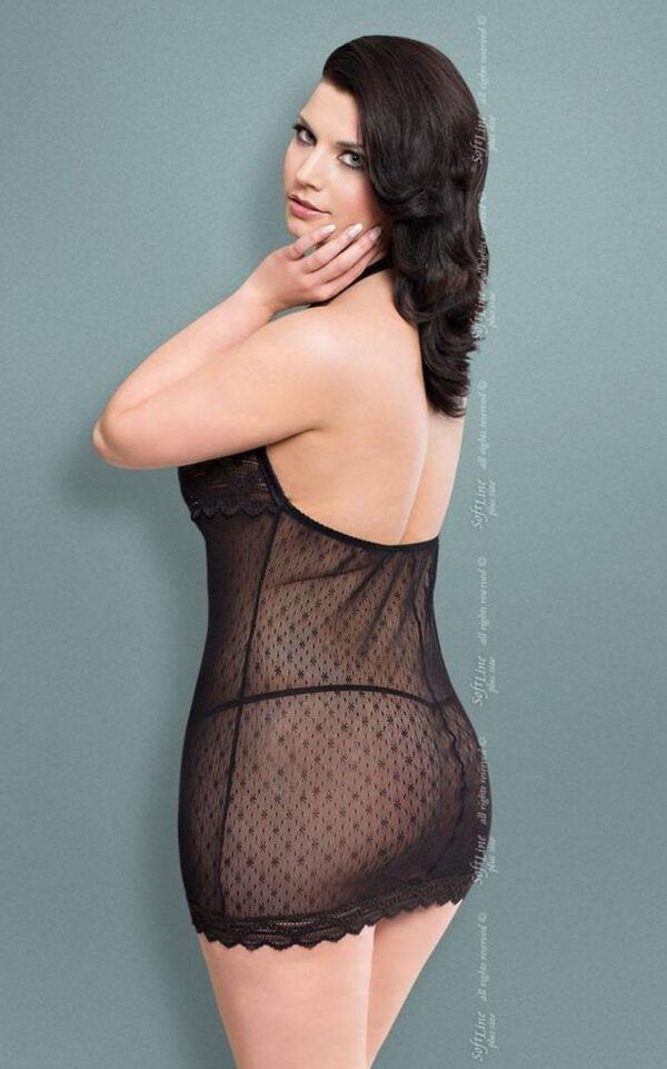xTess   Plus Size   black XL - obrazek 2