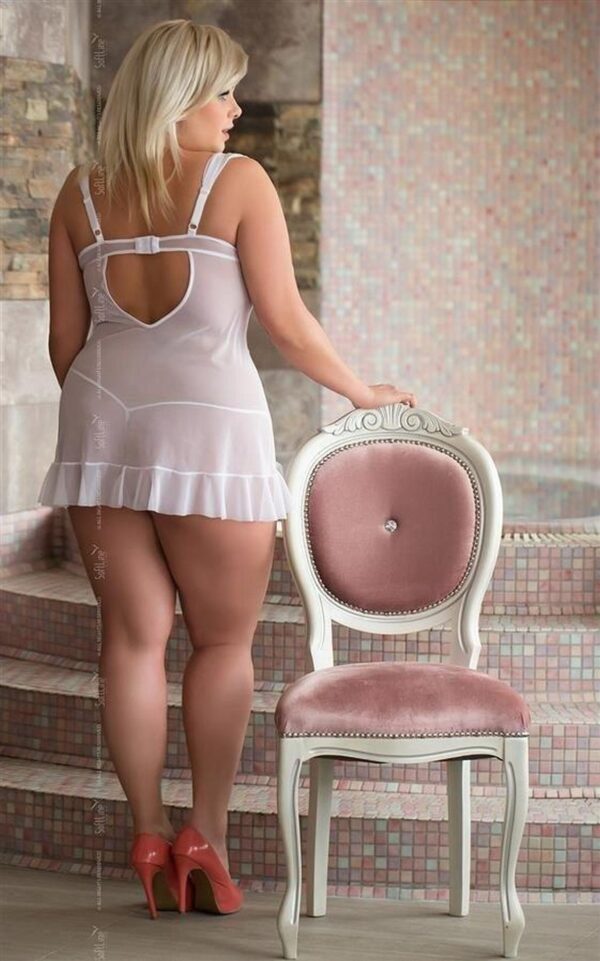 Bianca   Plus Size   white XL - obrazek 2