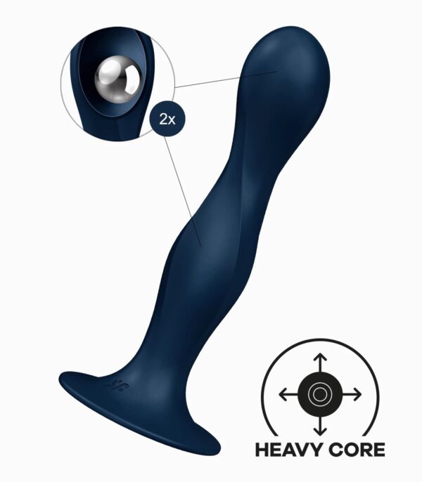 Double Ball R (dark blue) - obrazek 2