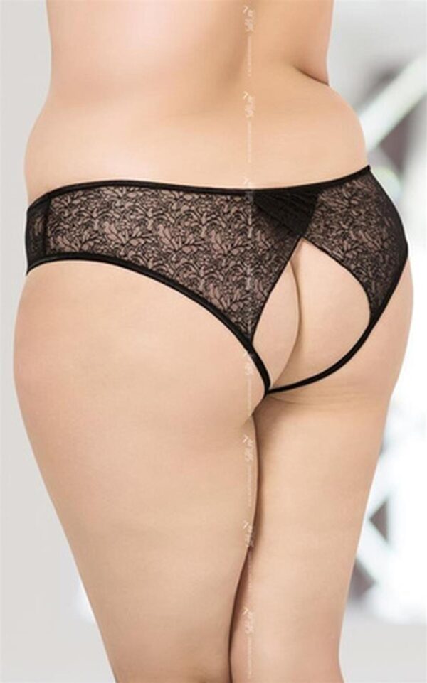 String 2467 Plus Size   black XL - obrazek 2