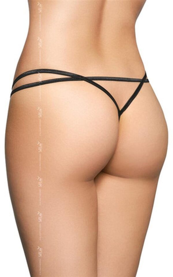 G String 2495   black M/L - obrazek 2