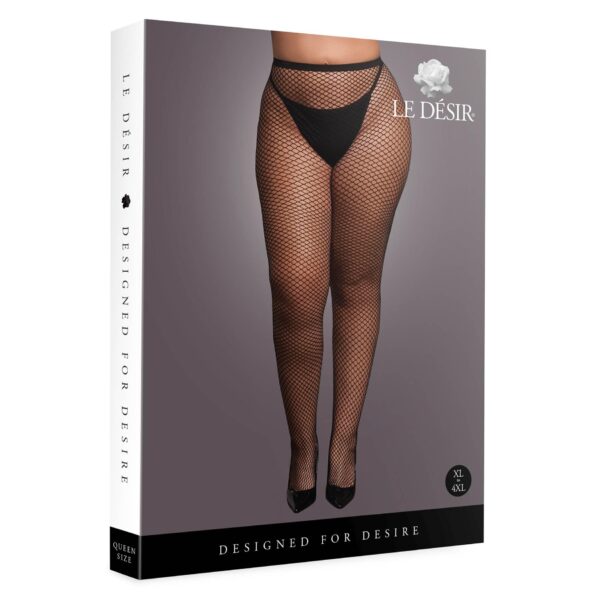 Panty with small fishnet structure. - obrazek 2