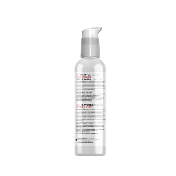 4 in 1 Lubricant with Watermelon Flavor   4 fl oz / 118 ml - obrazek 2