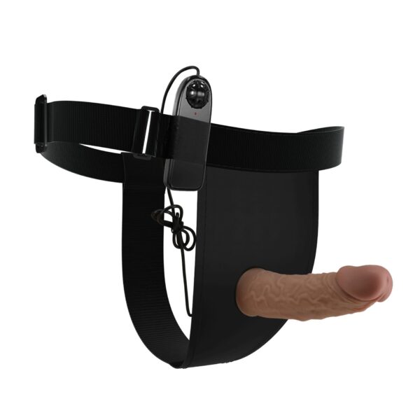 PRETTY LOVE   HARNESS BRIEFS  Draven Strap On 6,8 Dildo vibration - obrazek 2