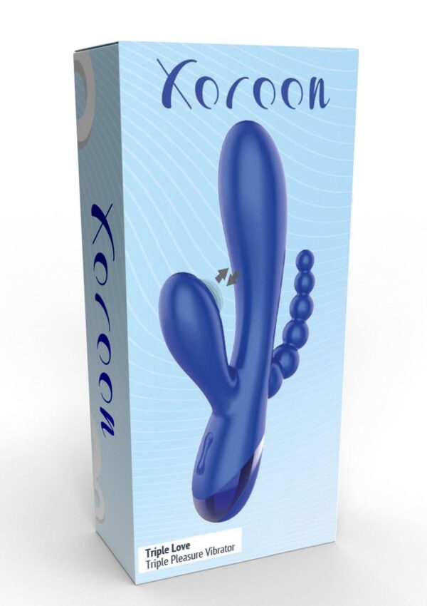 Xocoon Triple Love Vibrator - obrazek 2