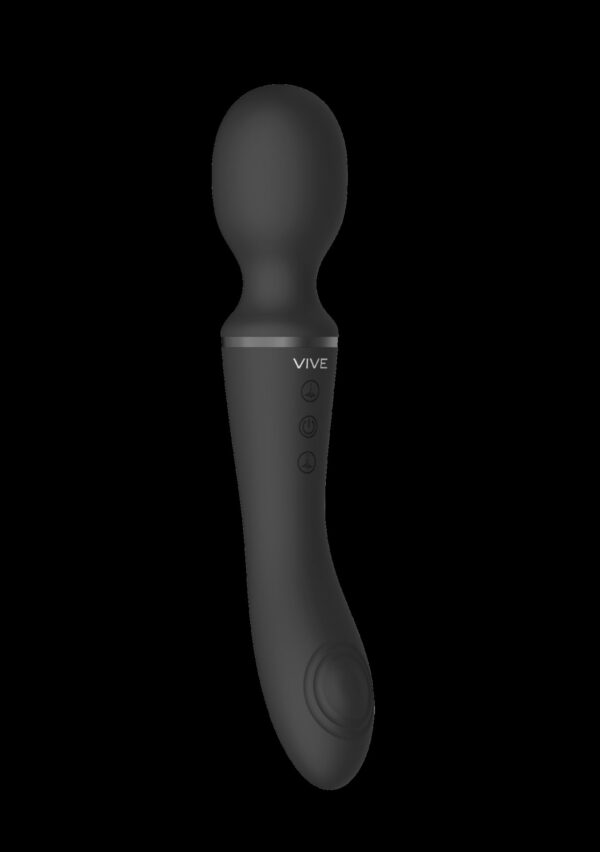 Enora   Wand & Vibrator   Black - obrazek 2
