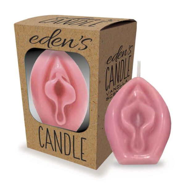 Eden’s Candle   Vanilla Scented Vagina   Rose - obrazek 2