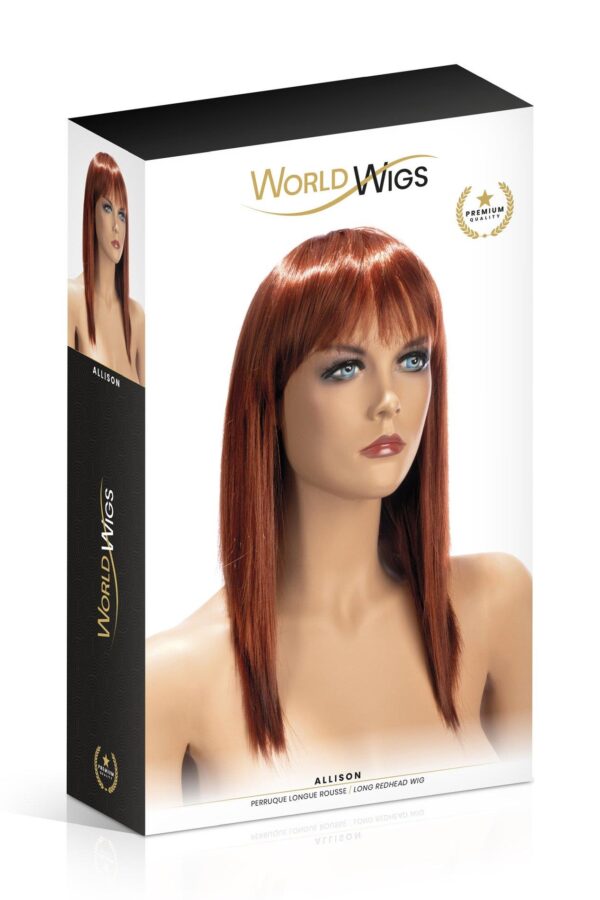 PERRUQUE ALLISON LONGUE ROUSSE - obrazek 2