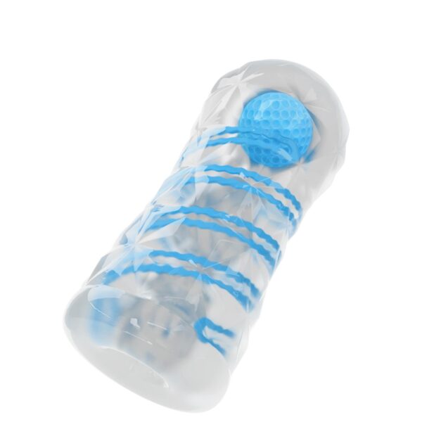 PRETTY LOVE   Transparent masturbator,TPR - obrazek 2
