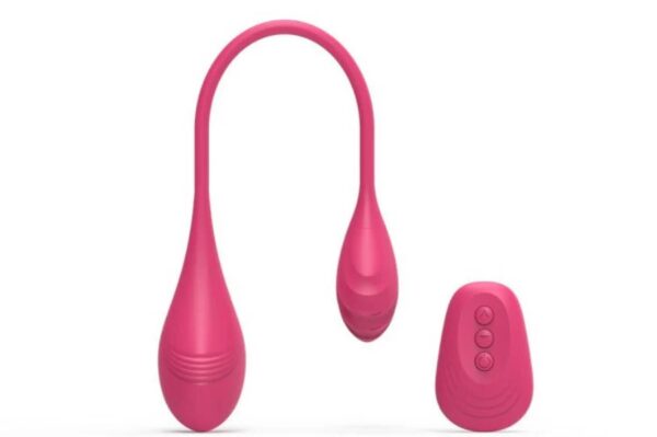 Power Escorts   Double Egg   Remote Controlled Vibrator   Pink - obrazek 2