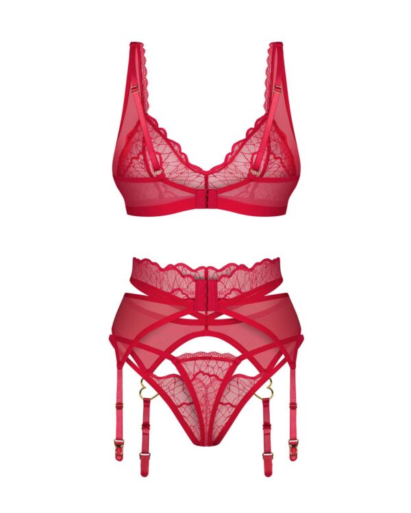 Cupide Desir komplet 3 częściowy  L/XL - obrazek 2