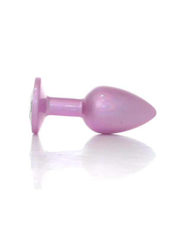 Plug Jewellery Pearl Pink PLUG  Clear S - obrazek 2