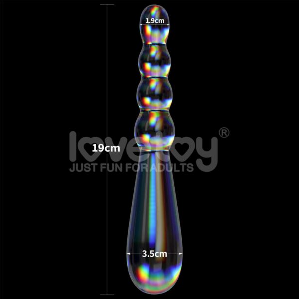 Twilight Gleam Glass Dildo - obrazek 2