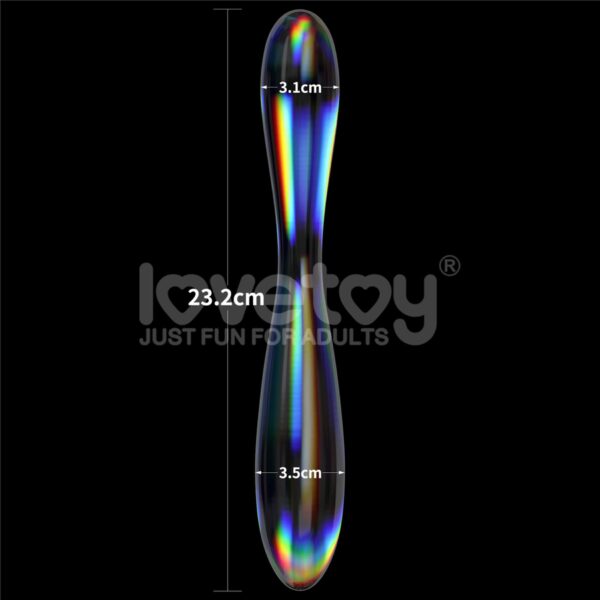 Twilight Gleam Glass Dildo - obrazek 2