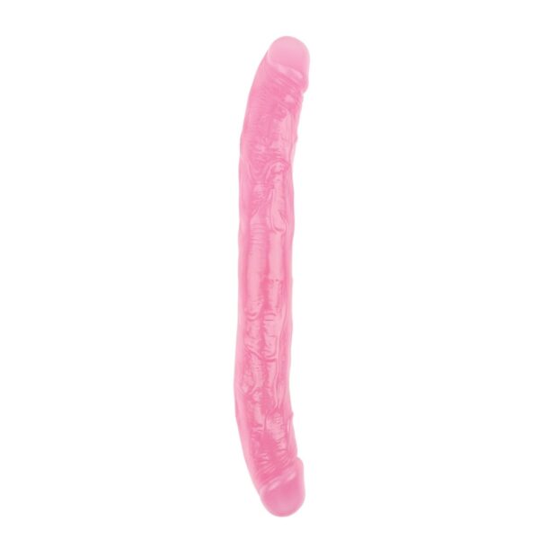 Hi Rubber 12.8 Inch DoubleDildo Pink - obrazek 2