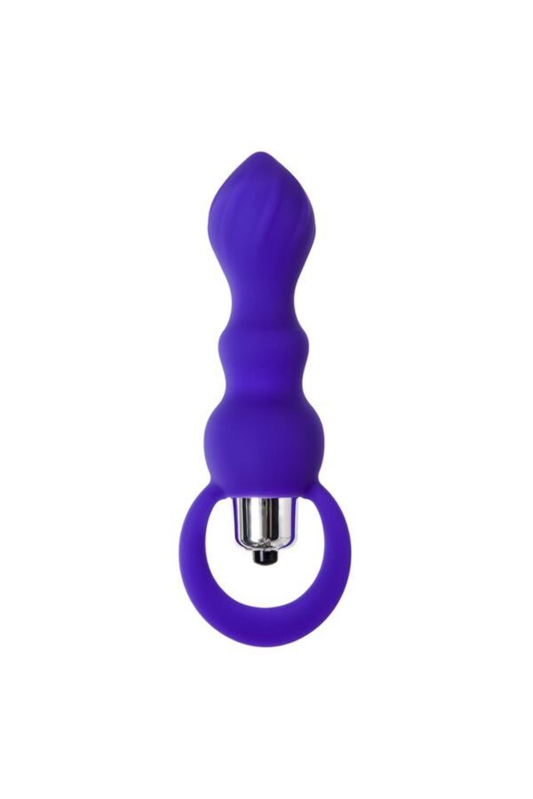 ToDo by Toyfa Anal plug Curvy, silicone, purple, 14 cm, O 3.2 cm - obrazek 2