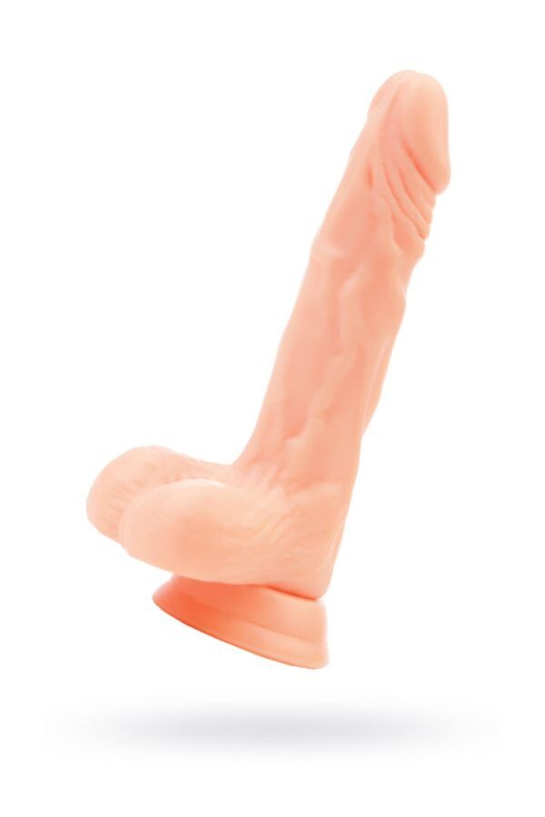 A TOYS, Realistic Dildo, TPE, Flesh, 14 cm - obrazek 2