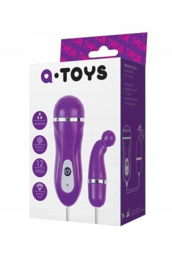 A TOYS Vibro Egg Purple 12 Speed - obrazek 2
