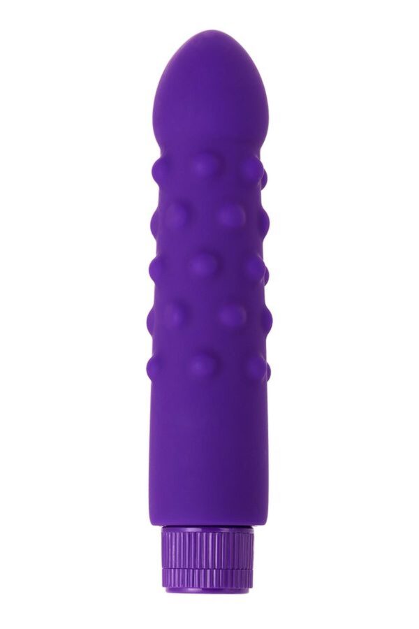 A TOYS, Vibrator, Silicone, Purple, 17 cm - obrazek 2
